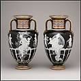 Vase, Designed by Marc-Louis Emanuel Solon (1835–1913), Porcelain, British (American market)